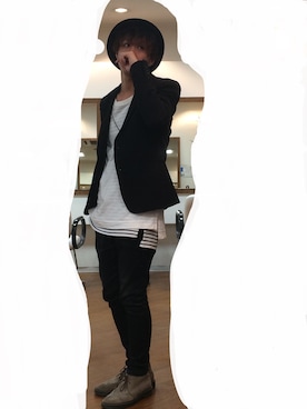 azukiさん（メンズ・166cm）の秋コーディネート