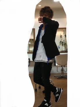 azukiさん（メンズ・166cm）の秋コーディネート