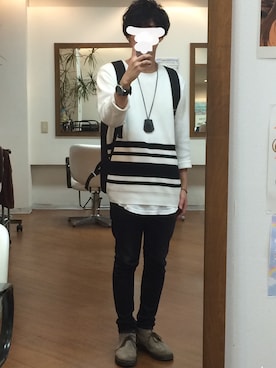 azukiさん（メンズ・166cm）の秋コーディネート