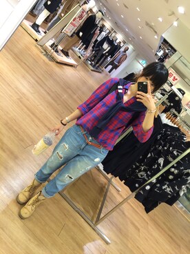 みほさん（レディース・160cm）の秋コーディネート