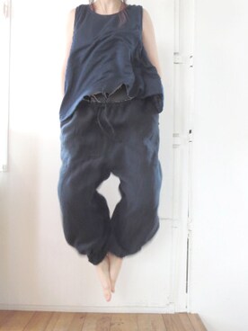 「 リネン」｜pharaoh_atelierさん（レディース・157cm）の夏コーディネート