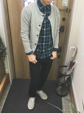 きゃめるさん（メンズ・174cm）の秋コーディネート