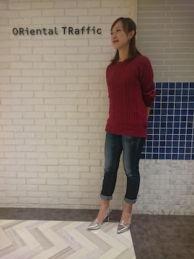 「NICAL（ニカル）のアイテム」を使った、ORientalTRaffic ルミネ池袋店さん（レディース・161cm）の秋コーディネート