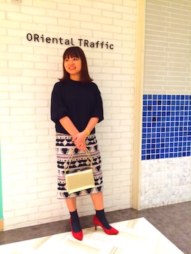 「NICAL（ニカル）のアイテム」を使った、ORientalTRaffic ルミネ池袋店さん（レディース・161cm）の秋コーディネート