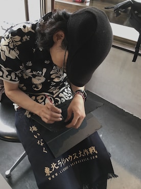 「ROLL（ロール）のアイテム」を使った、dice さん（メンズ・181cm）の夏コーディネート