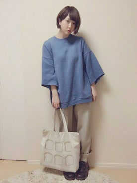 「パン部（パンブ）のアイテム」を使った、yopiさん（レディース・156cm）の春コーディネート