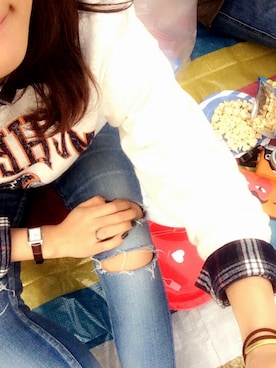 「CONVERSE（コンバース）のCONVERSE コンバース ジャック パーセル / JACK PURCEL（スニーカー）」を使った、lilyさん（レディース・154cm）の春コーディネート