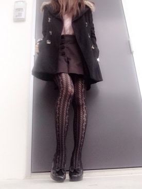 「JAYRO White（ジャイロホワイト）のアイテム（その他アウター）」を使った、nyagaさん（レディース・151cm）の冬コーディネート