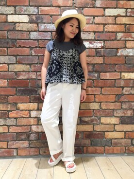 七森万里さんのコーディネート