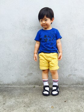 Mariko Matsuiさん（キッズ・100cm）の秋コーディネート