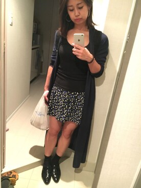 「UNTITLED（アンタイトル）のアイテム（シューズ）」を使った、ゆいさんさん（レディース・154cm）の夏コーディネート