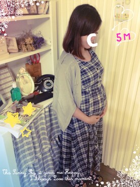 「LOVFEE（ラッフィ）のアイテム（ワンピース/ドレス）」を使った、YEYEさん（レディース・152cm）の秋コーディネート