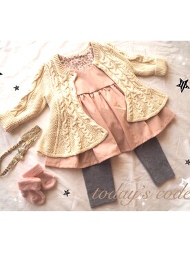 「babygap」｜「アイテム（その他アウター）」を使った、makiroさん（レディース・163cm）の秋コーディネート