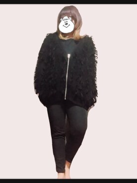 かお子さん(レディース・148cm)の冬コーディネート