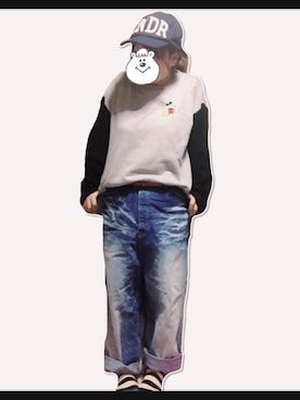 かお子さんのコーディネート