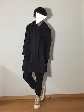 「マント」｜Kazuyukiさん（メンズ・170cm）の春コーディネート