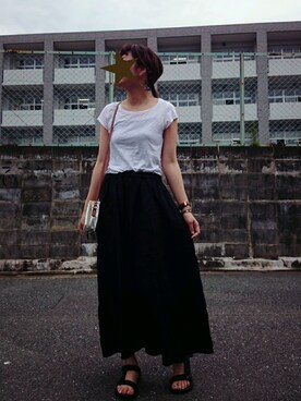 「Daniel Wellington」｜kimuさん（レディース・164cm）の夏コーディネート