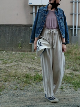 kimuさん（レディース・164cm）の夏コーディネート