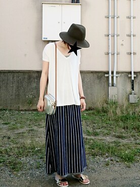 kimuさん（レディース・164cm）の夏コーディネート