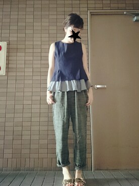 kimuさん（レディース・164cm）の夏コーディネート