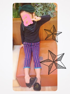 「アイテム（パンプス）」を使った、himechさん（キッズ・110cm）の冬コーディネート