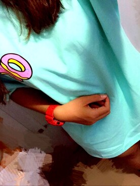 「ODD FUTURE（オッドフューチャー）のアイテム」を使った、Yohhiooさん（レディース・168cm）の春コーディネート