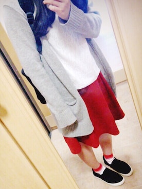 杏佳さん(レディース・156cm)の春コーディネート