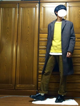 「アイテム（バングル/リストバンド）」を使った、tebaさん（メンズ・166cm・20代）の秋コーディネート