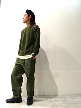 伊宝田優真さん（メンズ・175cm）の秋コーディネート