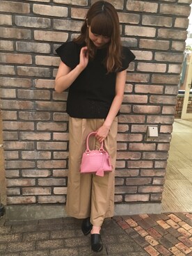 「サマンサタバサ」｜「アイテム（その他シューズ）」を使った、kanyaさん（レディース・162cm）の夏コーディネート