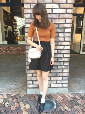 「サマンサタバサ」｜「アイテム（その他シューズ）」を使った、kanyaさん（レディース・162cm）の秋コーディネート