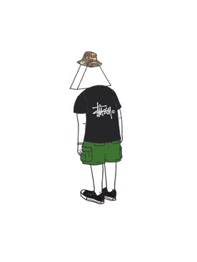 ナモさんの（STUSSY | ステューシー）を使ったコーディネート