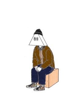 「イラスト」｜「アイテム（その他アウター）」を使った、ナモさん（メンズ・166cm）の冬コーディネート