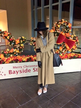 「rag & bone（ラグアンドボーン）のアイテム（帽子）」を使った、隼さん（レディース・173cm）の春コーディネート