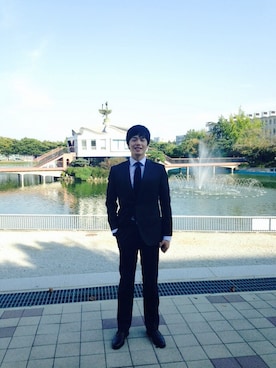 「necktie」｜YoonSeungkyuさん（メンズ・183cm）の秋コーディネート
