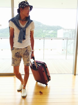 「ヒゲ」｜Tokuさん（メンズ・178cm・20代）の夏コーディネート