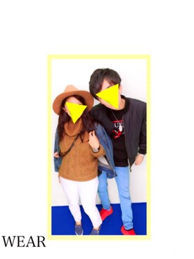 「airmax」｜「アイテム（ブルゾン）」を使った、かおさん（メンズ・177cm）の冬コーディネート