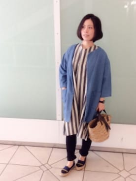 「zootie」｜「アイテム（ワンピース）」を使った、ｓｈｉｒｏさん（レディース・162cm）の春コーディネート