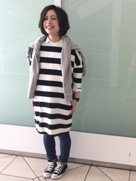 「エアパンツ」｜ｓｈｉｒｏさん（レディース・162cm）の春コーディネート