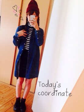 ⁑⁑ぁぃ⁑⁑さん（レディース・158cm）の冬コーディネート