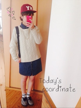 ⁑⁑ぁぃ⁑⁑さん（レディース・158cm）の冬コーディネート