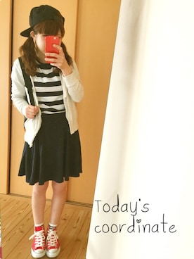 「UNIQLOコーデ」｜⁑⁑ぁぃ⁑⁑さん（レディース・158cm）の春コーディネート