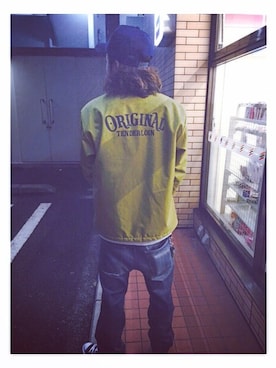 「wtaps」｜「アイテム（その他アウター）」を使った、Ogumaさん（メンズ・172cm）の冬コーディネート