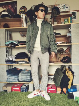 ASさん（メンズ・170cm）の冬コーディネート