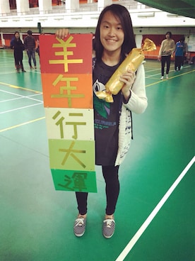 「Gozo（ゴソ）のアイテム（トップス）」を使った、玟琪😘さん（レディース・162cm）の春コーディネート