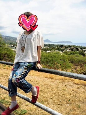 「FRAPBOIS」｜「アイテム（モカシン/デッキシューズ）」を使った、ひかる(Hikaru☆)さん（レディース・157cm）の春コーディネート