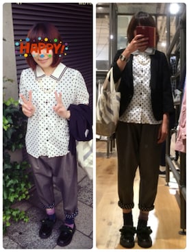 「FRAPBOIS half」｜「アイテム（アクセサリー）」を使った、ひかる(Hikaru☆)さん（レディース・157cm）の春コーディネート