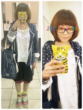 「Another Edition」｜「アイテム（パーカー）」を使った、ひかる(Hikaru☆)さん（レディース・157cm）の夏コーディネート