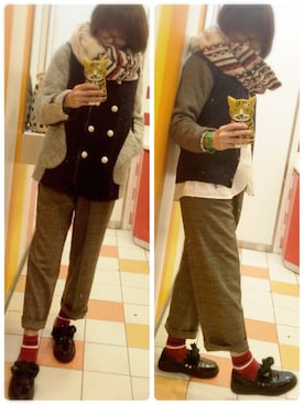ひかる(Hikaru☆)さん(レディース・157cm)の冬コーディネート