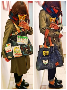 ひかる(Hikaru☆)さん（レディース・157cm）の冬コーディネート